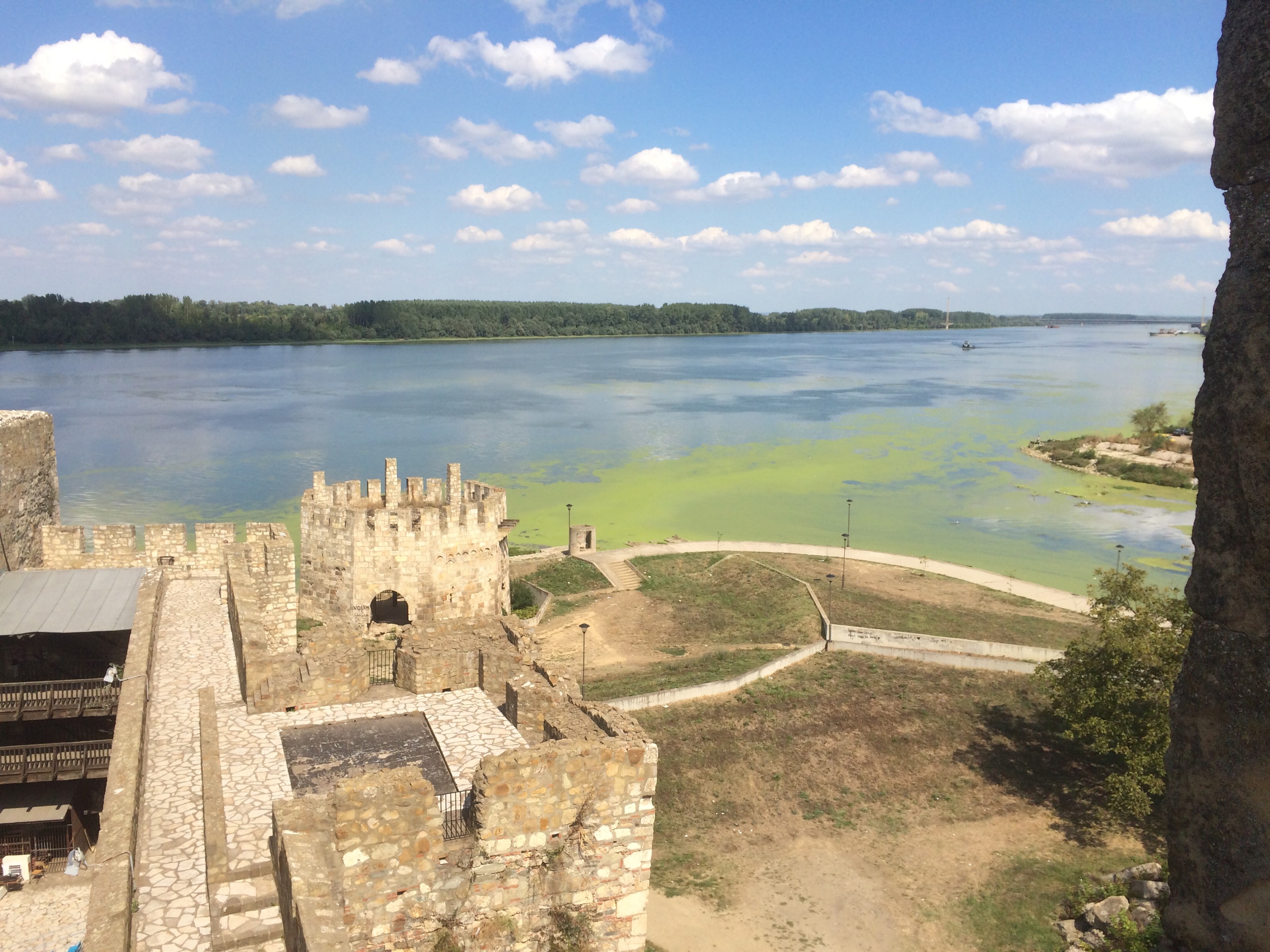 One of the towers that isnt leaning like a drunk.