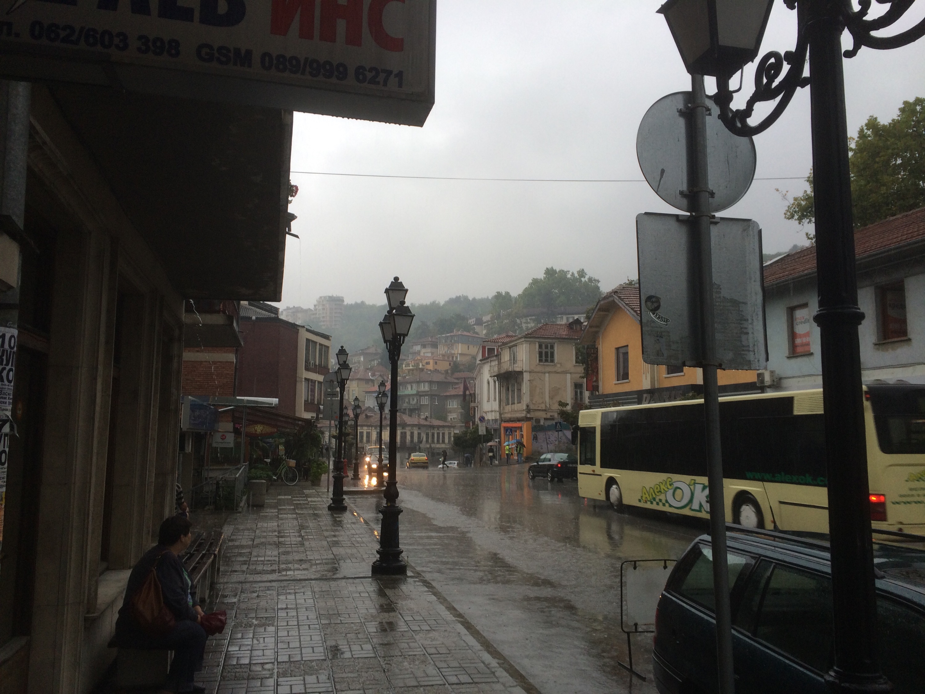 On the bright side, it was easy to walk/swim downhill.