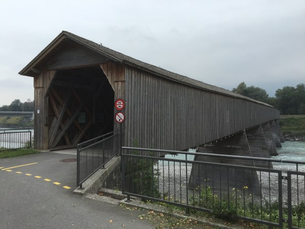 The kind of bridge billy goats might trip-trap across.