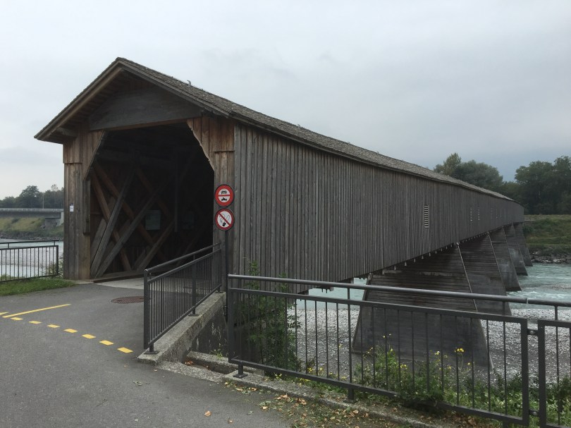 The kind of bridge billy goats might trip-trap across.