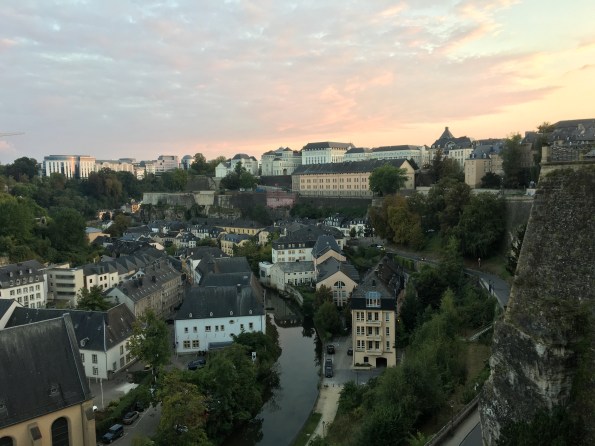 Down there somewhere is where I had my birthday dinner.