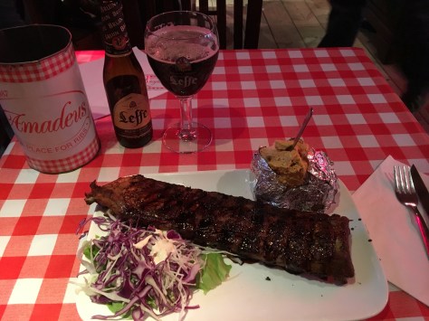 As good a way as any to end the holiday: Endless ribs.