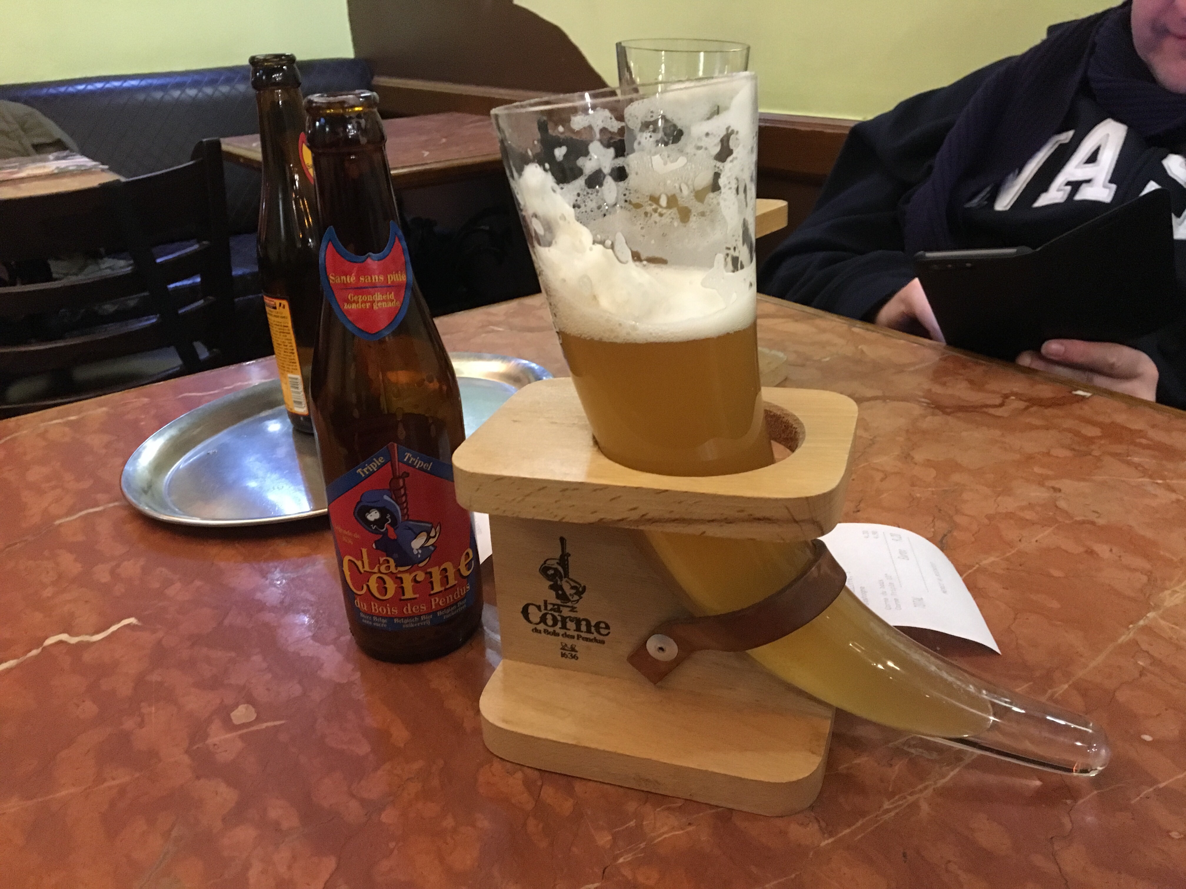 Exactly as awkward to drink as you might imagine.