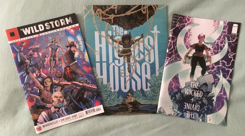 Ellis, Carey, and Gillen. I do have my writing favourites.