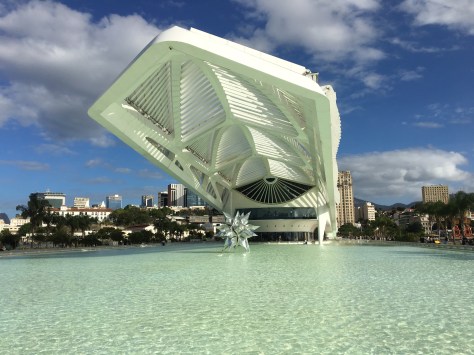 The Museum of Tomorrow in Rio.