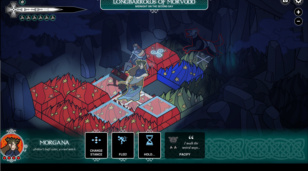 A witch, a corpse, and a wolf. Sounds like a party.